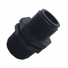 AP 1032 Адаптер-ниппель с наружной резьбой 1/2" (резьба 3/4") 