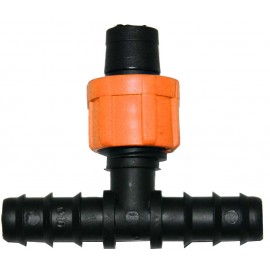 AD 5111 Тройник с трубки на капельную ленту Dn16x17x16 