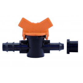 AD 6106 Кран стартовый с уплотнительной резинкой для капельной трубки 16мм