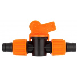 AD 6206 Кран соединительный для капельной ленты Dn17 