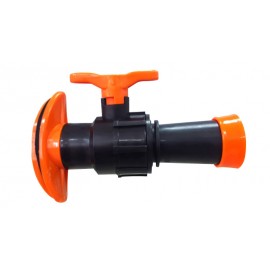 AD 70440 Кран шаровый LFT- 40 мм туман 